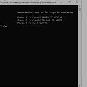 Create Menu In C Programming Using Switch Case About Exchange Rate
