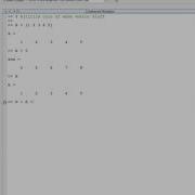 Basic Vector Operations MATLAB