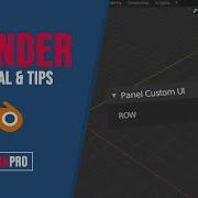 Blender 2 82 Python Creating A Panel UI