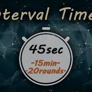 45 Interval Timer Tabata 45 Timer TheMusic2Go