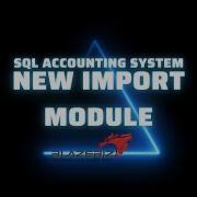 SQL Accounting System Import Module