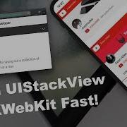 UIStackView Distribution Spacing Axis Multiple Items And WebKit WKWebViews
