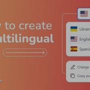 How To Create A Multilingual Site