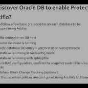 How To Discover Oracle DB To Enable Protection Using Actifio