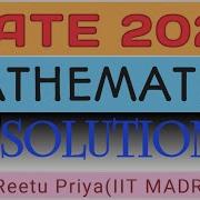 GATE 2021 MATHEMATICS SOLUTION Memory Based Problem ODE And PDE