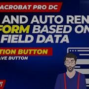 Auto Rename PDF Form Based On Text Field Data Via Button JavaScript Adobe Acrobat Pro Dc 2022