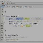 Php Oops In Hindi Lec 10 Scope Resolution Operator Self Parent Static