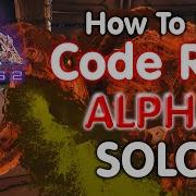 Ark CODE RED ALPHA SOLO Mission ARK