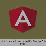 Demo 1 Add AngularJS File