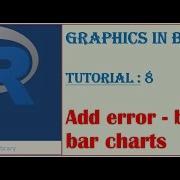 Graphics In Basic R Tutorial 8 Add Error Bars To Bar Charts