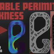 Load Based Variable Perimeter And Infill Thickness Topology Optimization In FDM 3D Printing