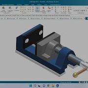 Solid Edge 2023 Tutorial Vise Design Assembly