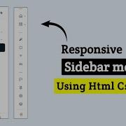 Responsive Sidebar Menu For Beginners HTML CSS JS Mayancoders