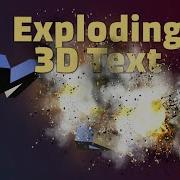 3D Text Explosion Animation In Davinci Resolve 3 Easy Effects In One Video