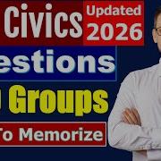 100 Civics Questions 2026 By 9 Groups For The US Citizenship Test Easy To Learn