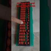 Как держать и убирать набор для счета