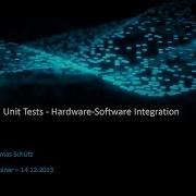 Hitex Webinar Beyond UnitTests Hardware Software Integration Test