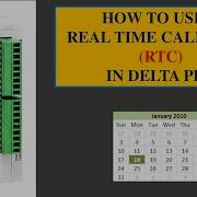 How To Used RTC In Delta PLC How To Used Clock Calendar In PLC Programming