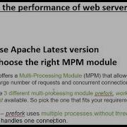 Steps To Improve Apache Performance