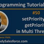 50 Java How To Apply Priorities Using SetPriority And GetPriority In Multithreading In Java