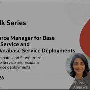 Tech Talk Series March 2026 OCI Resource Manager For Base Database Exadata Database Service