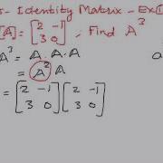 Identity Matrix Example 1