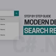 A Step By Step Guide To A Modern And Easy Design Search Results C Windows Forms