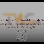 Video 2 4 3 4 Point Bending Tests Mechanical Properties Of Materials
