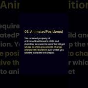 Awesome Widgets For FLutter Animation Flutter Fluttertutorial Dart Devcode Fluttertip Shorts