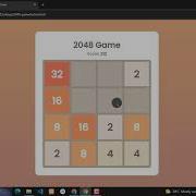 2048 Game Using HTML CSS And JavaScript With Source Code