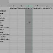 How To Create A Gantt Chart In MS Excel Using Work Breakdown Structure WBS Project Management
