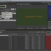 After Effects Tutorial Expression Timeline