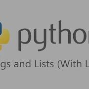 Python Tutorial Strings And Lists With Loops