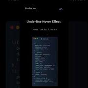 Simple Way To Add Underline Hover Effect Using Pure CSS