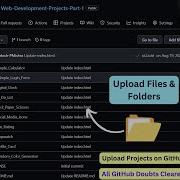 Upload Files And Folders To GitHub Explained From Scratch Push Folders In GitHub Push Error