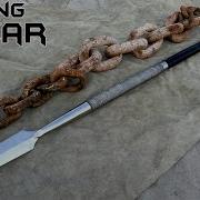 Forging Beautiful SPEAR Out Of Rusted CHAIN
