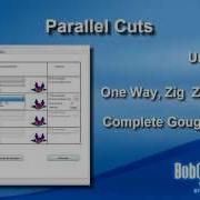 3 Axis Surface Based Toolpaths Parallel Cuts