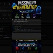 Build A Password Generator Using Python
