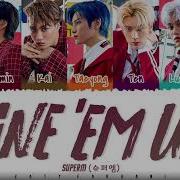 SuperM LINE EM UP Lyrics Color Coded Han Rom Eng
