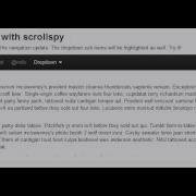 Scrollspy