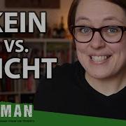 Kein Vs Nicht Easy German 341