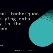 Learn Practical Techniques For Applying Data Quality In The Lakehouse With Databricks