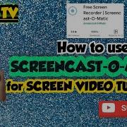 How To Use SCREENCAST O MATIC Free Screen Recorder For SCREEN VIDEO TUTORIAL GAMES RECORDING