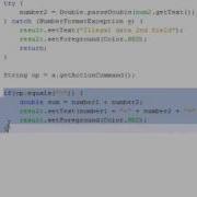 Java GUI Tutorial 15 Simple Calculator Part 3 Of 4