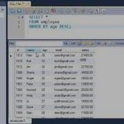 SQL Tutorial 25 The ORDER BY Clause
