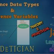 Tutorial 7 What Are REFERENCE Data Types In Java Reference Variables In Java
