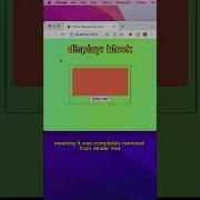 Difference Between Display None And Visibility Hidden Javascript Css Html Vscode Programming