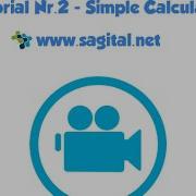 Tutorial Nr 2 Simple Calculator