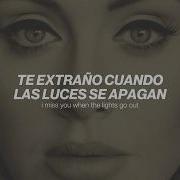 Adele I Miss You Español Lyrics
