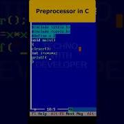 Preprocessor In C Part 158 C Programming Youtubeshorts Ytshorts